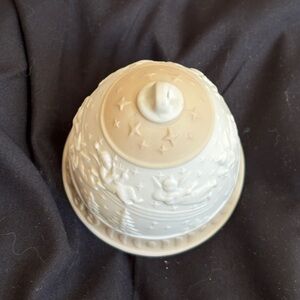 Lladro 1989 Porcelain Christmas Ornament Bell Holiday Vintage Collectible